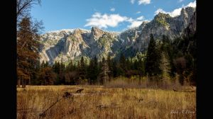 Snowy Rim from El Capitan Meadow